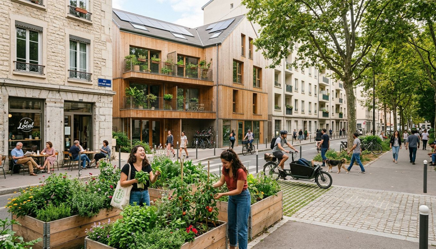 Vie de quartier : des innovations urbaines au cœur de la valorisation immobilière